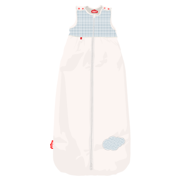 Babyschlafsack Vichy Blue / 24-48 Months (110cm)