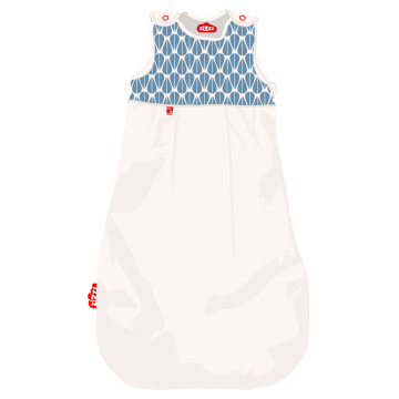 Babyschlafsack New Little Leaves / 0-6 Monate (70cm)