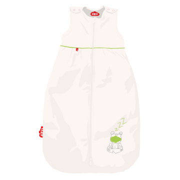 Bio-Babyschlafsack Frog Ragnar D. / Aus Bio-Baumwolle & Swisswool / 70 cm, 90 cm, 110 cm