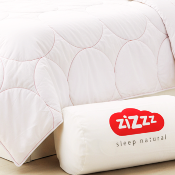 Bettdecke – Swisswool Füllung – 140x200cm – Winter