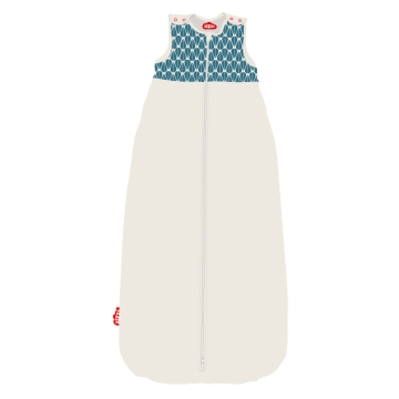 Abbildung Sommerschlafsack Blaue Blätter 24-48 Monate